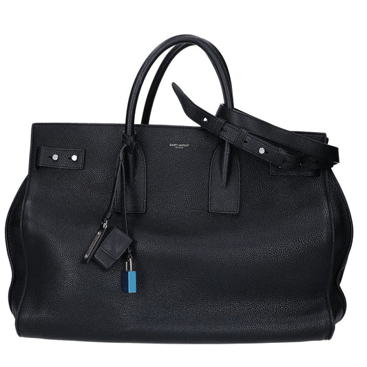 SAINT LAURENT PARIS Sac De Jour Souple Large Bag Black