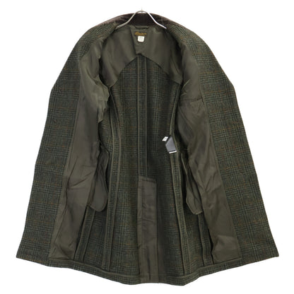 RRL 23AW Velvet Collar Plaid Shetland Twill Coat Size XS