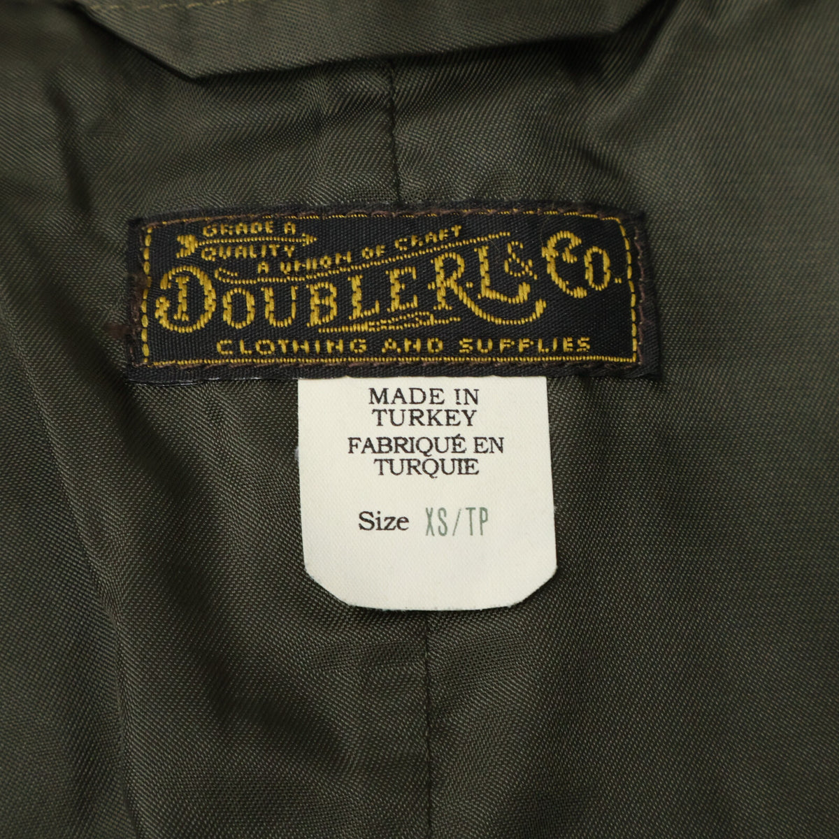 RRL 23AW Velvet Collar Plaid Shetland Twill Coat Size XS