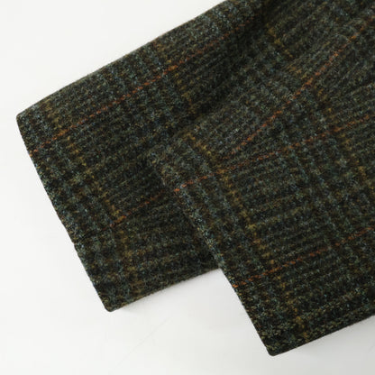 RRL 23AW Velvet Collar Plaid Shetland Twill Coat Size XS
