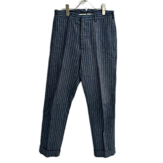 RRL Italian Indigo Stripe Tapered Slacks Size 28