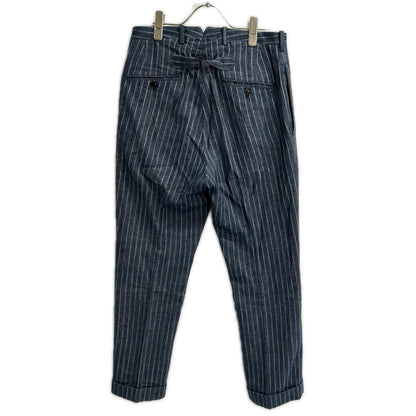 RRL Italian Indigo Stripe Tapered Slacks Size 28