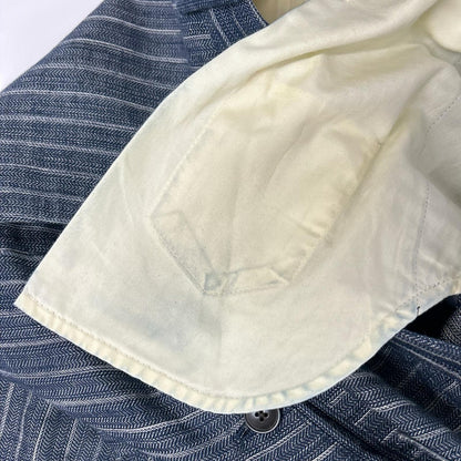 RRL Italian Indigo Stripe Tapered Slacks Size 28