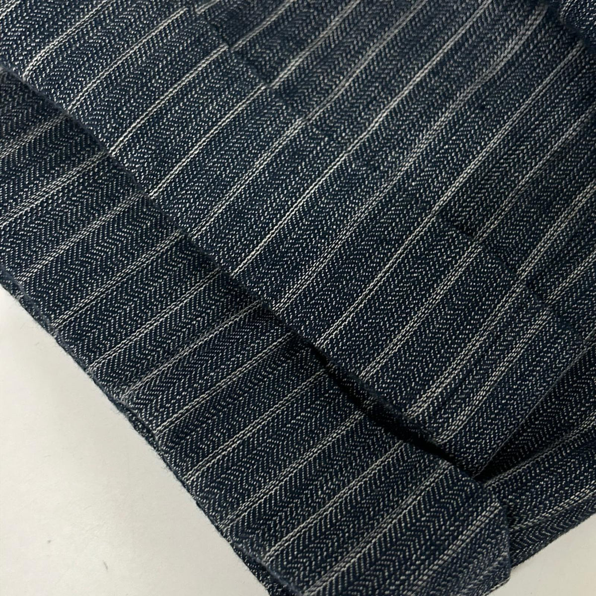 RRL Italian Indigo Stripe Tapered Slacks Size 28