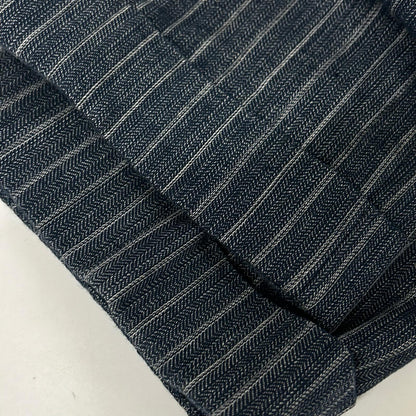 RRL Italian Indigo Stripe Tapered Slacks Size 28
