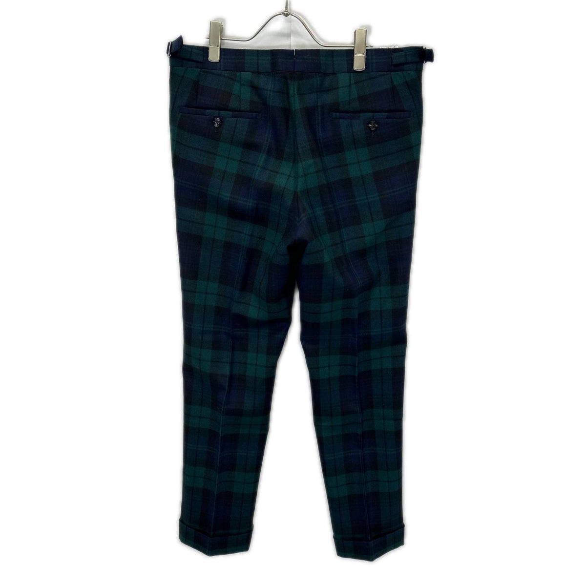 BERNARD ZINS x BEAMS F Blackwatch Wool Trousers Size US32