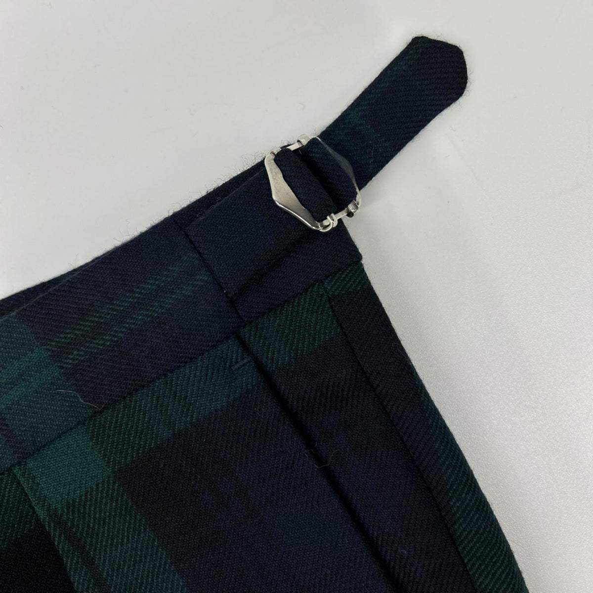 BERNARD ZINS x BEAMS F Blackwatch Wool Trousers Size US32