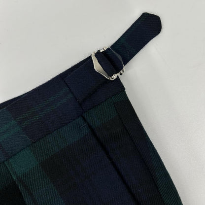 BERNARD ZINS x BEAMS F Blackwatch Wool Trousers Size US32