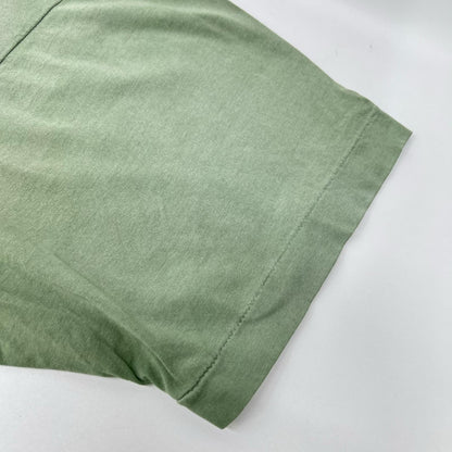 RRL Garment Dye Roadrunner Cotton T-Shirt Green Size S