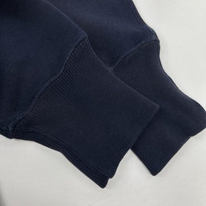 RRL Navy Used Graphic Eagle Crest Hoodie Size S