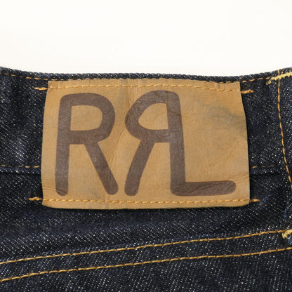 RRL 4700572324 14oz Slim Narrow Indigo Jeans Size 32×32