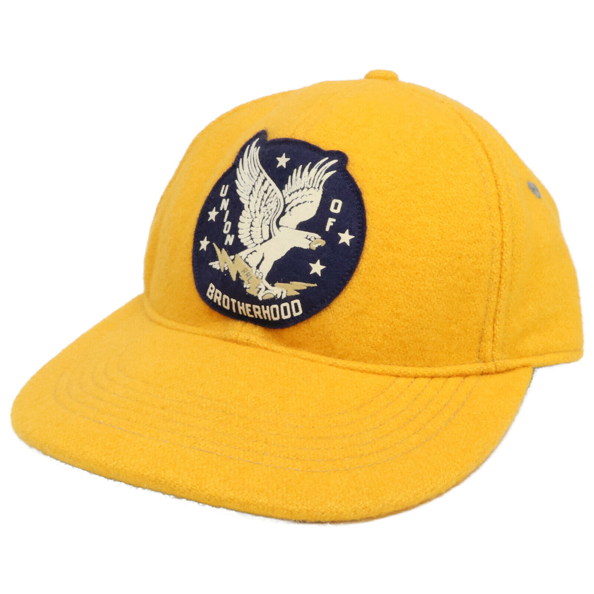 RRL Yellow Eagle Patch Wool Blend Ball Cap Size ONE SIZE