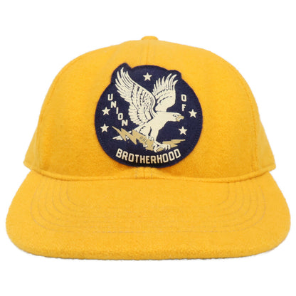RRL Yellow Eagle Patch Wool Blend Ball Cap Size ONE SIZE