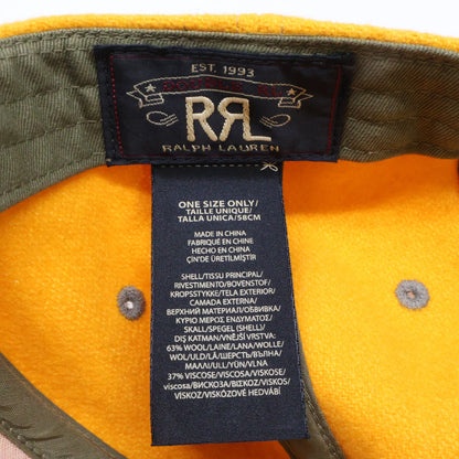 RRL Yellow Eagle Patch Wool Blend Ball Cap Size ONE SIZE