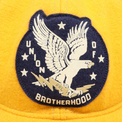 RRL Yellow Eagle Patch Wool Blend Ball Cap Size ONE SIZE