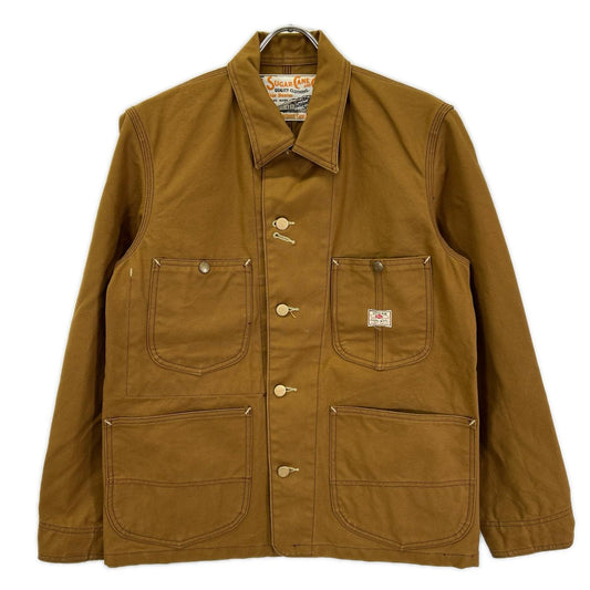 SUGAR CANE 13oz Brown Duck Work Coat