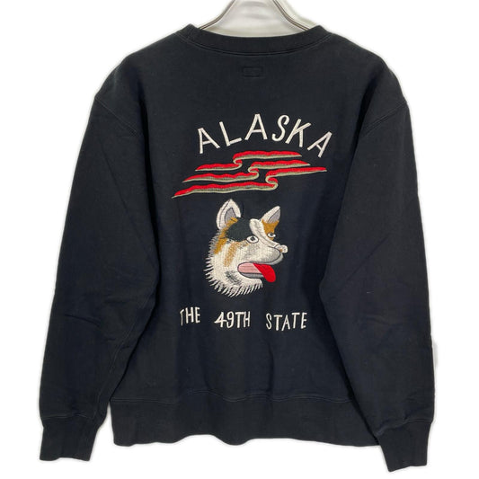 TOYO ENTERPRISE Black Suka Crew Sweat Alaska Size M