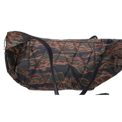 Schott TIGER CAMO BODY BAG Khaki PVC Tiger Camo Bag