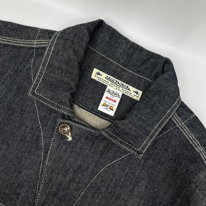 VonDutch Flying Eye Long Sleeve Denim Overall Gray Size M
