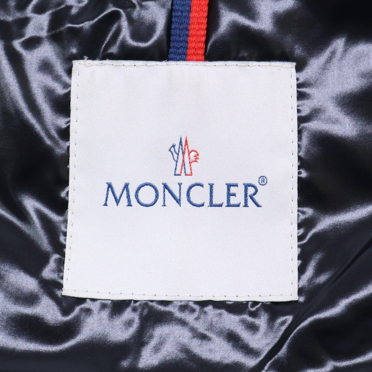 MONCLER CORBIER Check Down Vest Green Navy Size 1