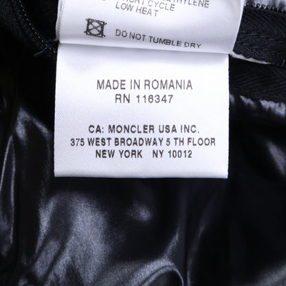 MONCLER CORBIER Check Down Vest Green Navy Size 1