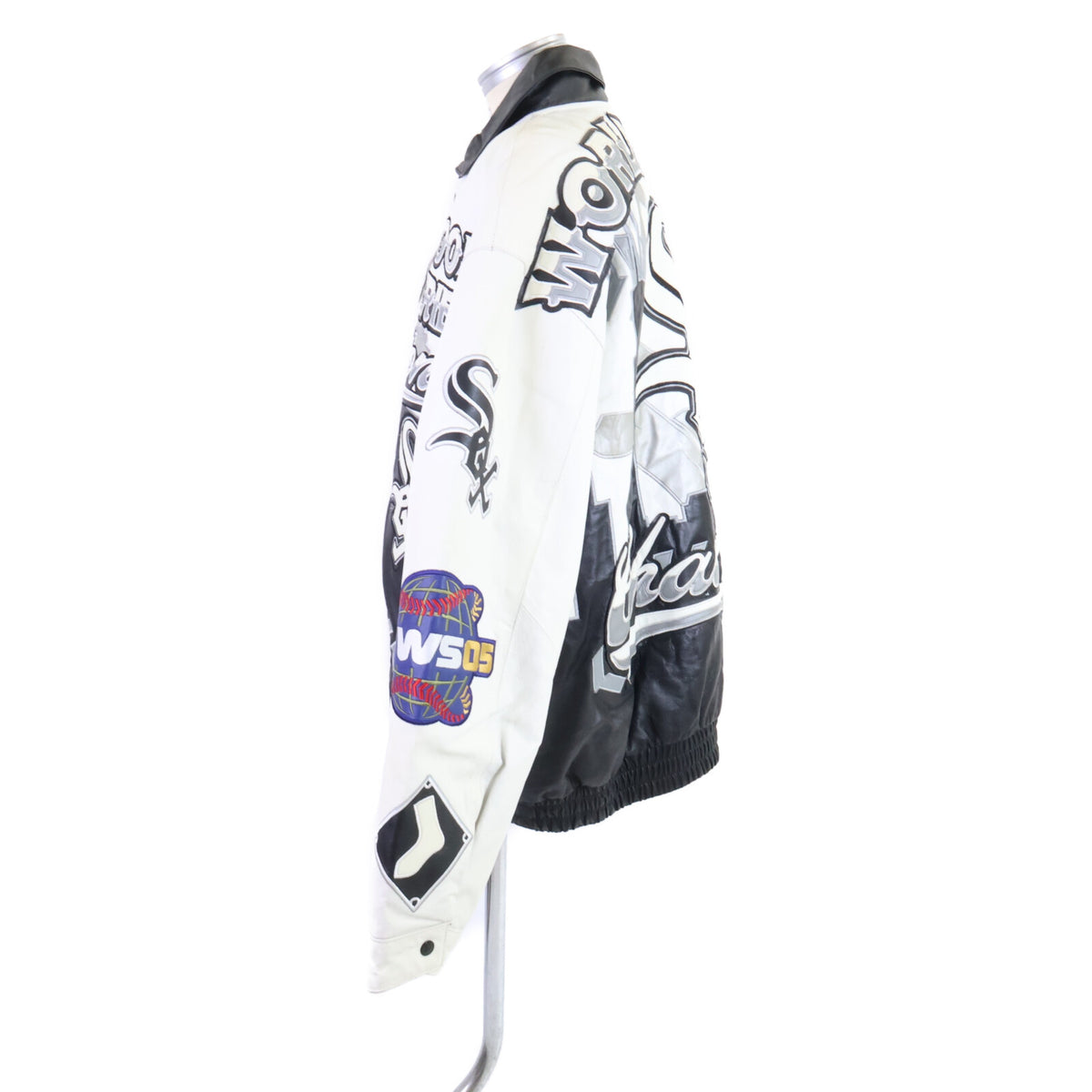 JEFF HAMILTON Chicago White Sox MLB Jacket Black Size 4XL