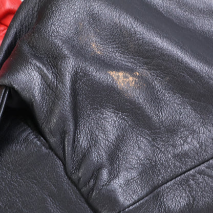 JEFF HAMILTON 90s Spurs Leather Jacket Multi Size XS