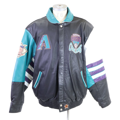 JEFF HAMILTON Arizona Diamondbacks 2001 WS Jacket Size XL