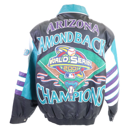 JEFF HAMILTON Arizona Diamondbacks 2001 WS Jacket Size XL