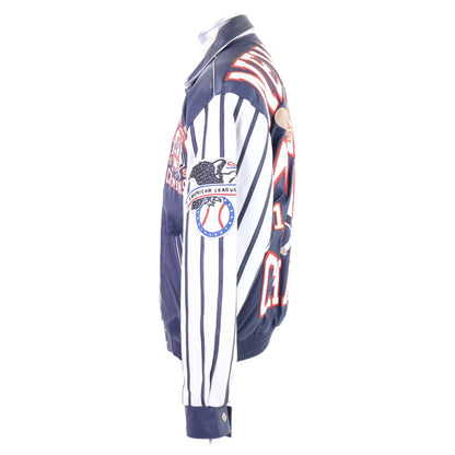 JEFF HAMILTON 90s Yankees 1996 WS Champs Jacket Size S