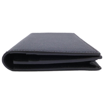 OHBA Ooba Calf Leather Long Wallet Black