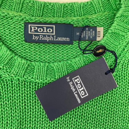 POLObyRalphLauren Garment Dyed Linen Green Polo Size M