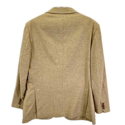 Belvest G70537 Wool Cashmere 3B Blazer Beige