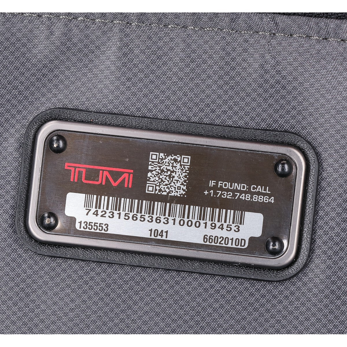 TUMI 6602010D Harrison William Nylon Backpack Black