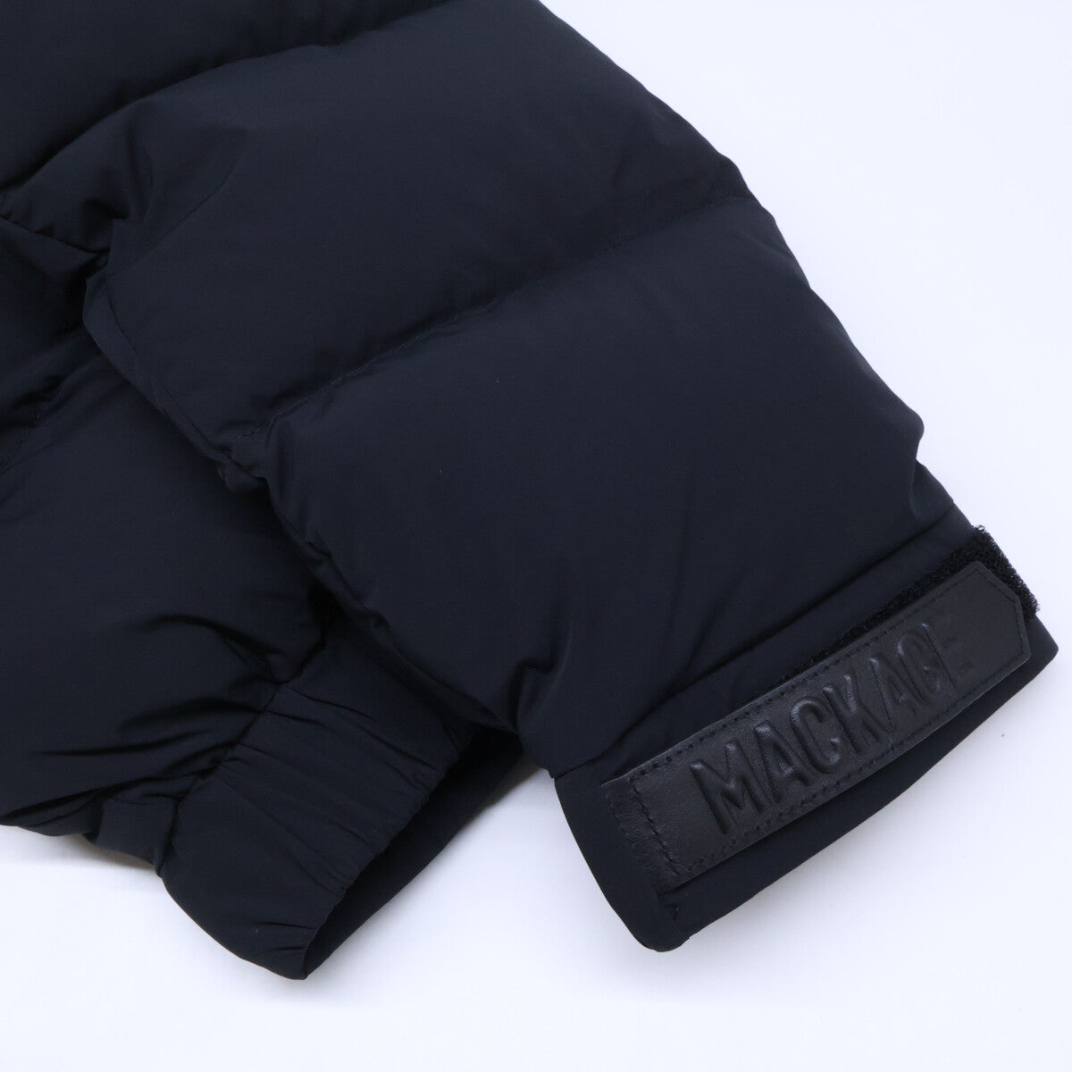 Mackage SAMUEL Hooded Down Jacket Black Size 38