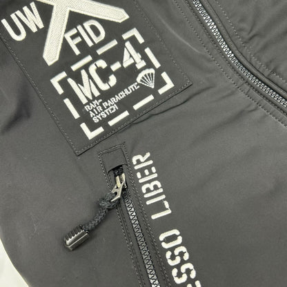 AVIREX AMC MA-1 MOD Flight Bomber Jacket Black Size M