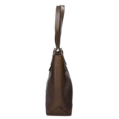 BASCO Leather Travel Large Tote Bag