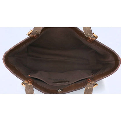 BASCO Leather Travel Large Tote Bag