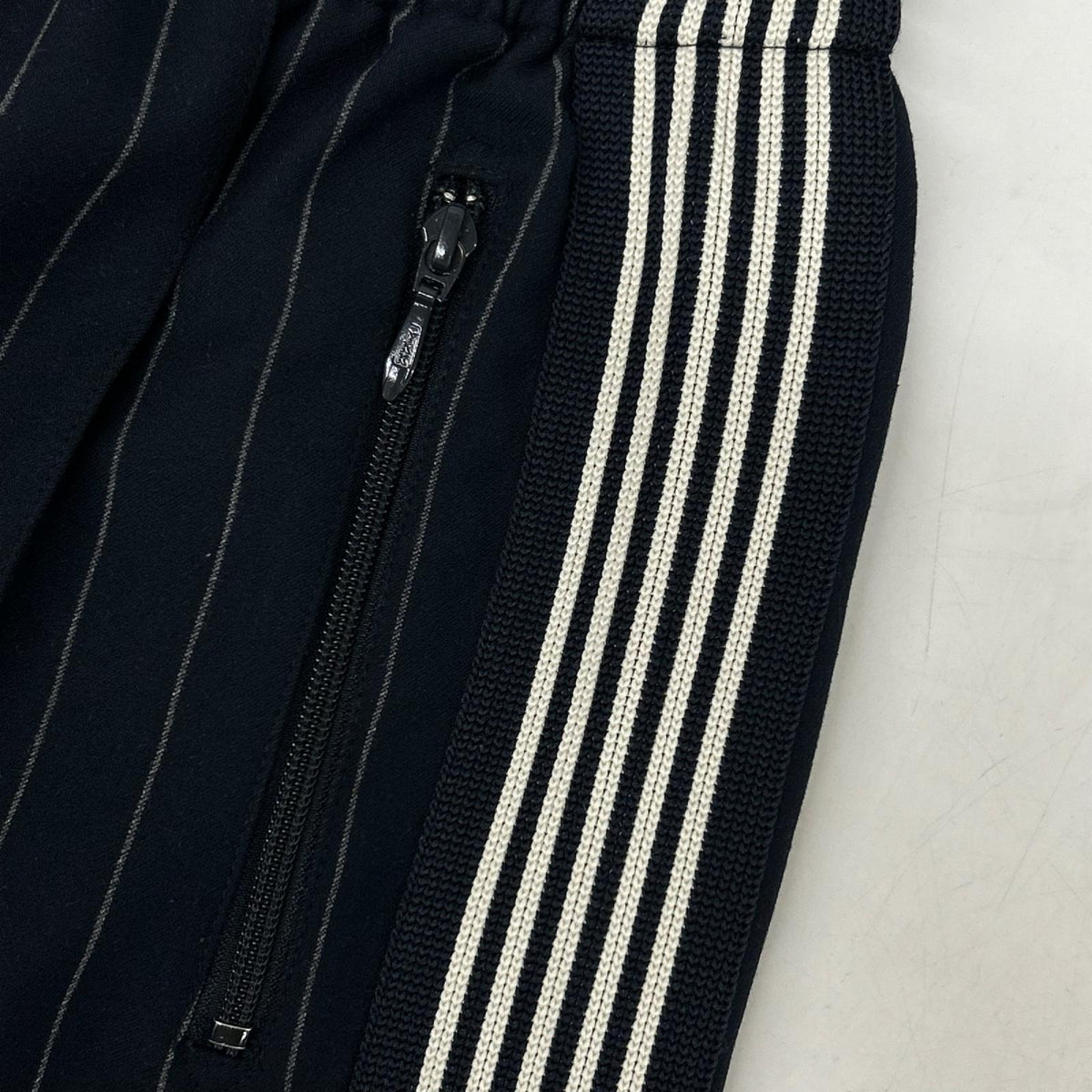 needles x KITH Striped Double Knit Sweater Navy Size M