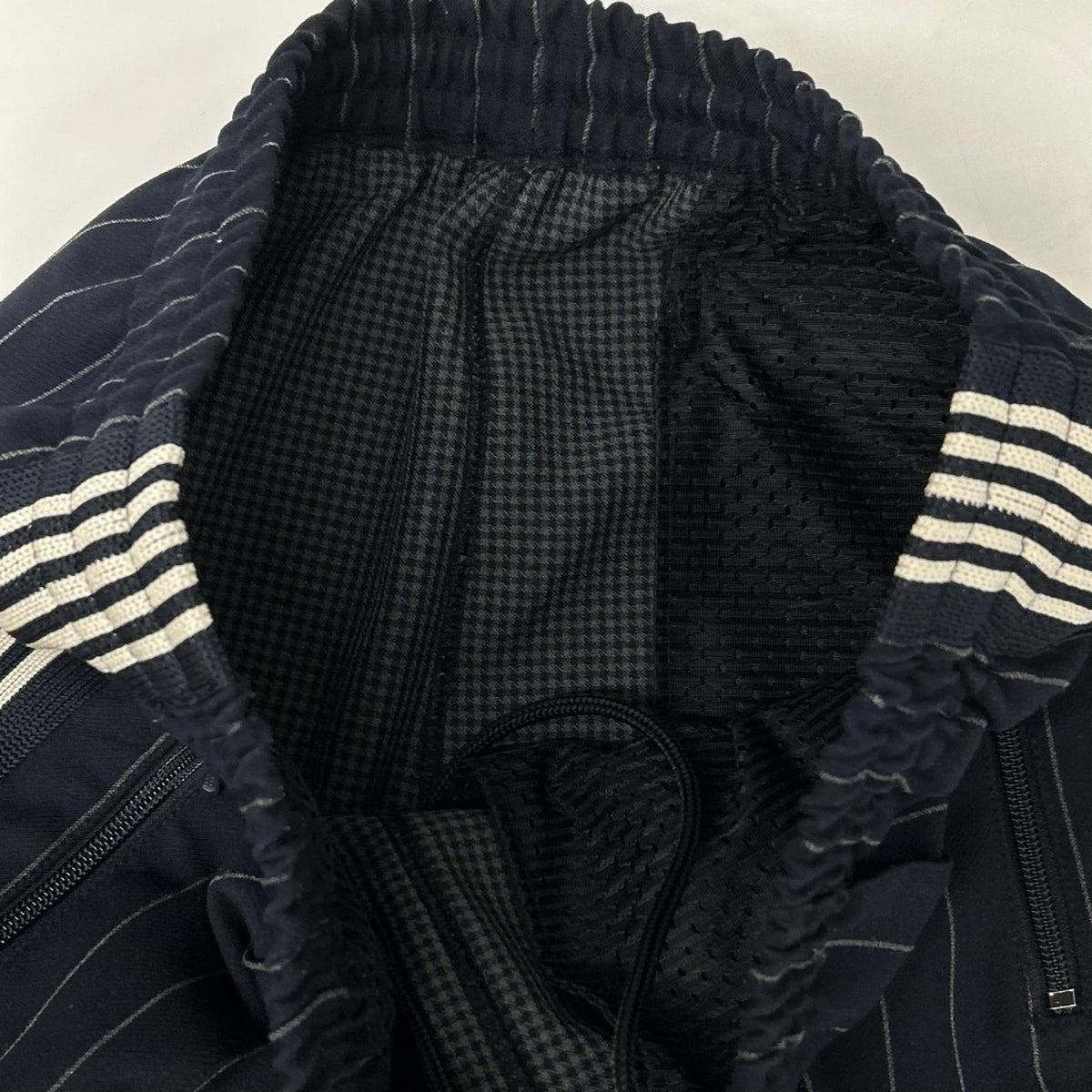needles x KITH Striped Double Knit Sweater Navy Size M
