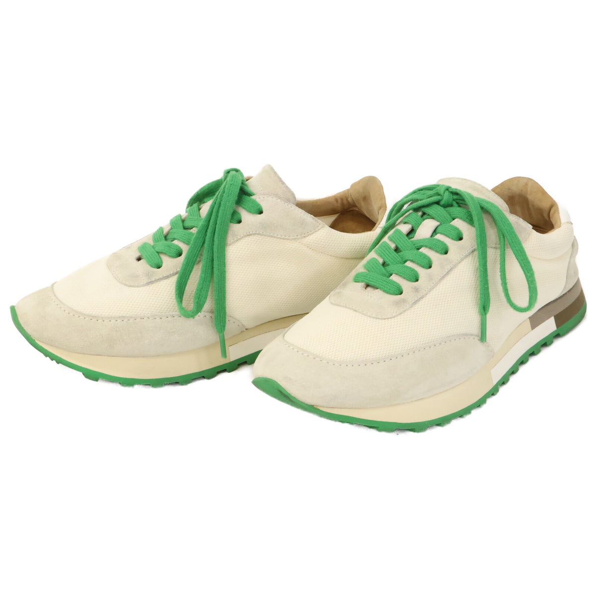 THE ROW Owen Runner Suede Leather Sneakers Size EU 40