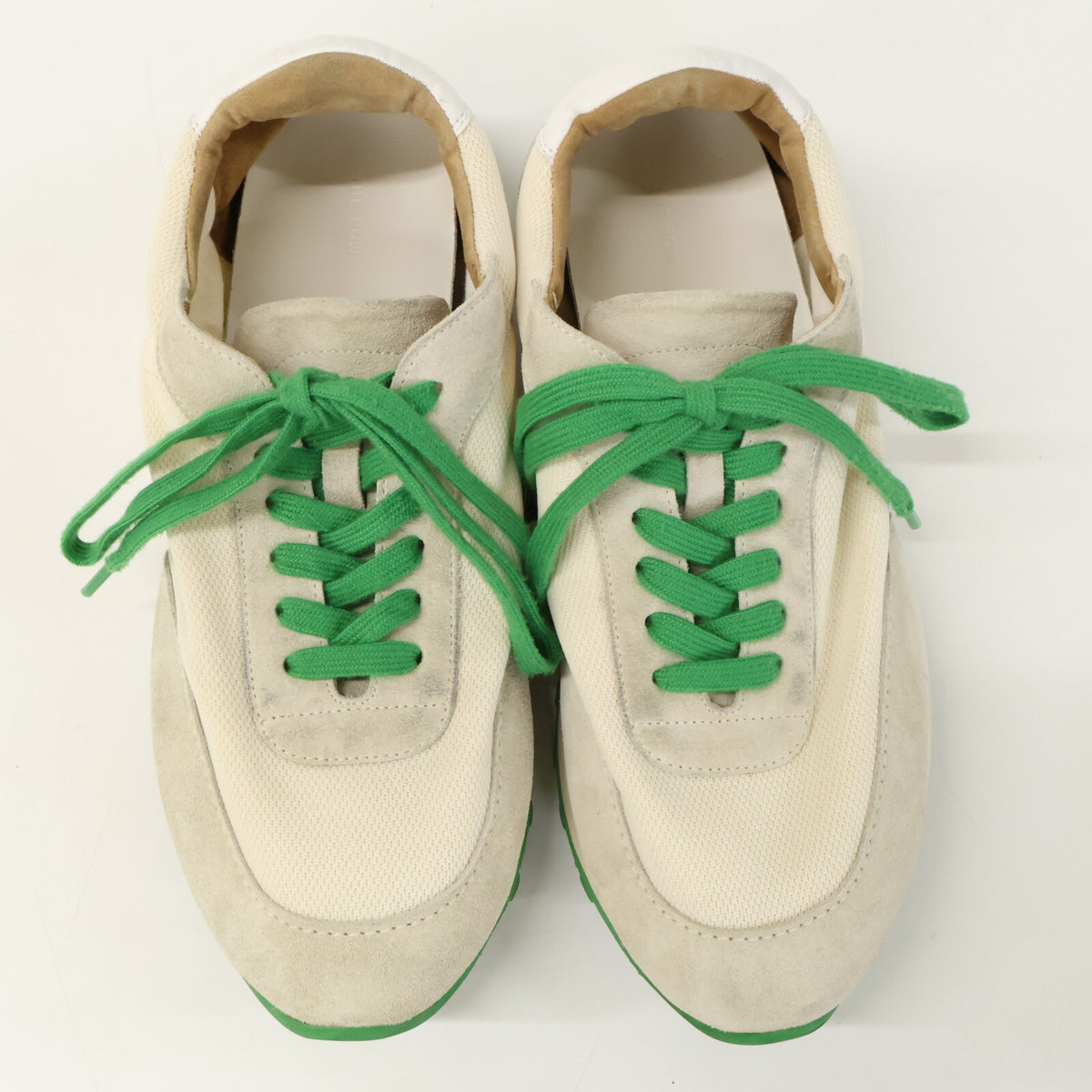 THE ROW Owen Runner Suede Leather Sneakers Size EU 40