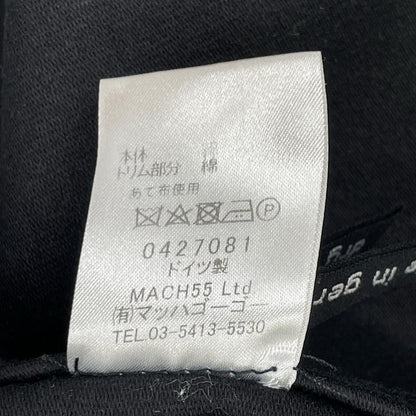 FRANK LEDER German Leather Moleskin Cardigan Black Size S
