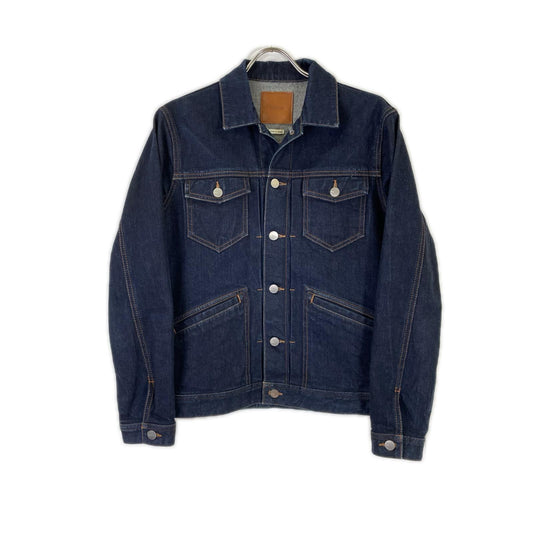 follow Made in Japan 4P Light Denim Indigo Blue Jacket Size L