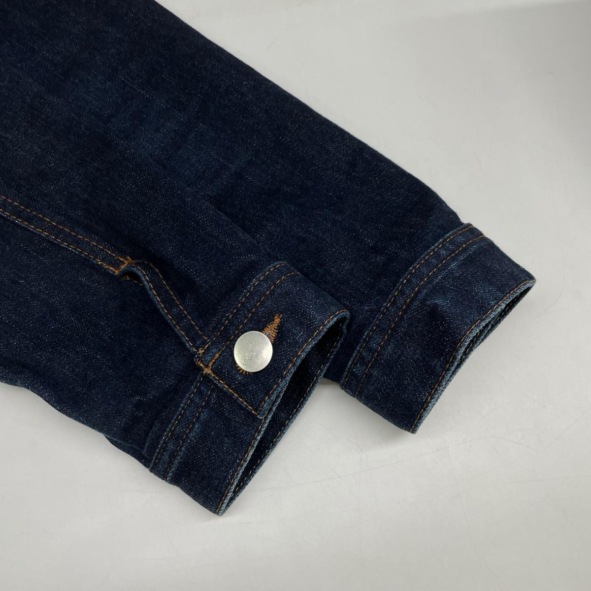 follow Made in Japan 4P Light Denim Indigo Blue Jacket Size L