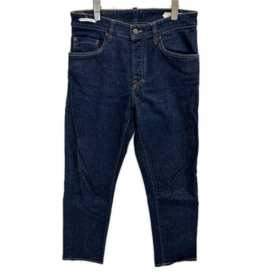 YCHAI ROBUSTO Vintage Wash Tapered Jeans Indigo Size 30