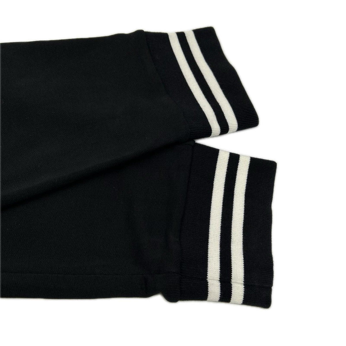 MONCLER Leather Patch Sweatpants Black Size M
