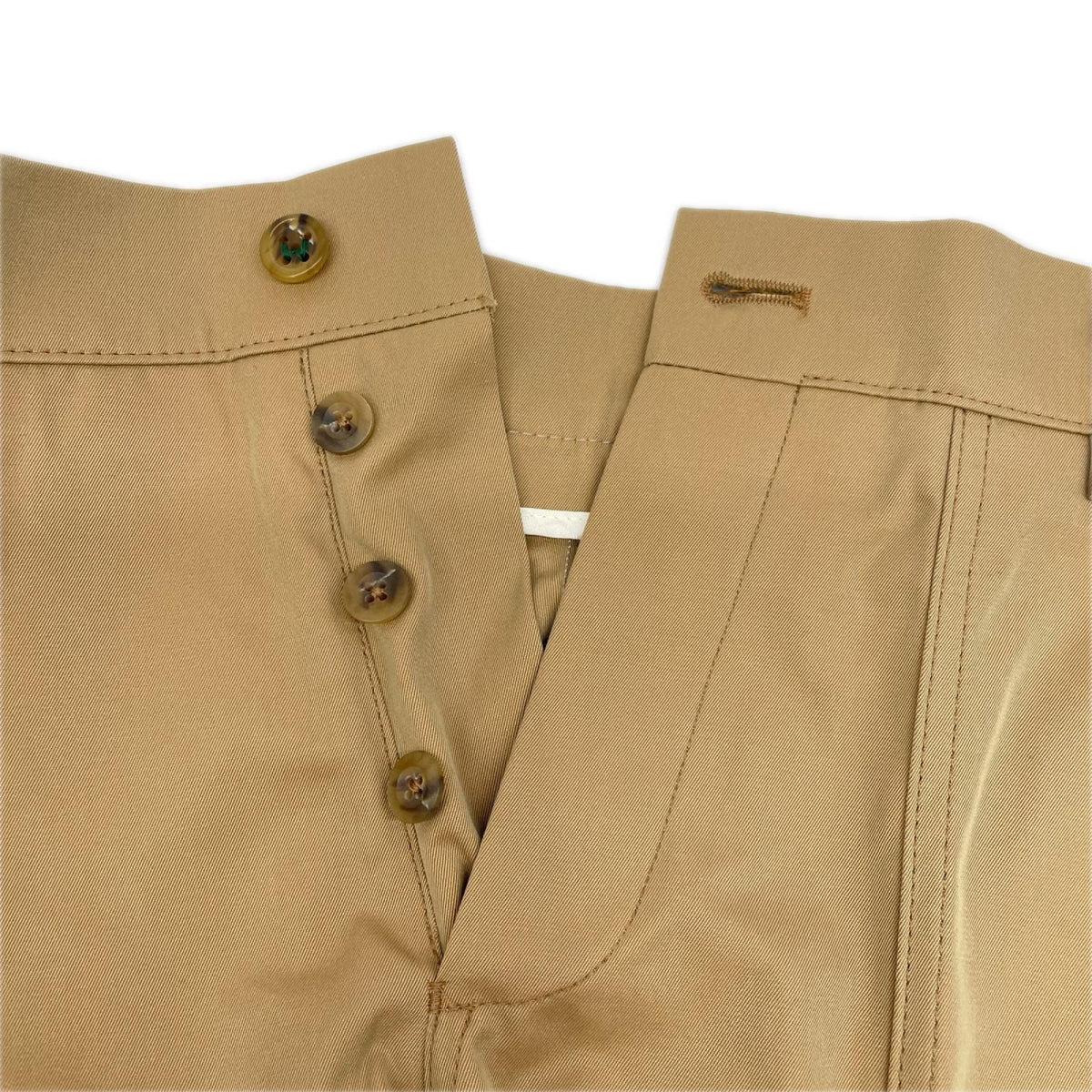 BERWICH Cotton Baker Pants Beige Size 48