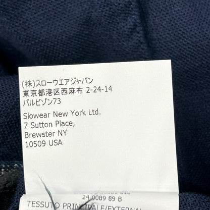 GLANSHIRT Blue Cotton Striped Long Sleeve Shirt Size 40