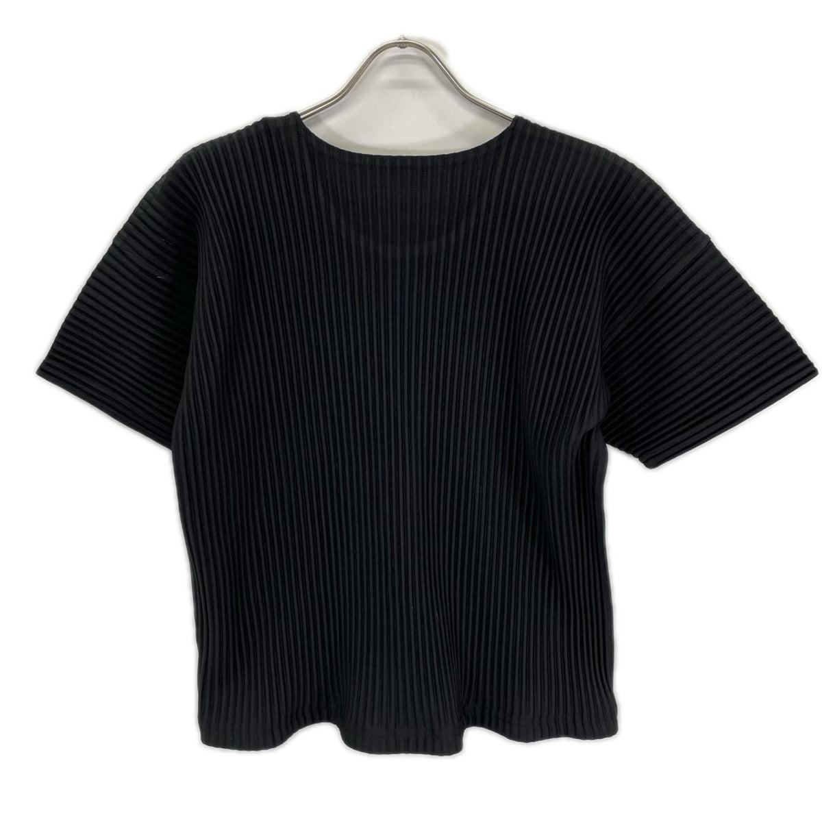 HOMME PLISSE ISSEY MIYAKE Pleated T-Shirt Black Size 2